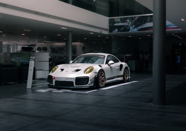 Porsche 911 GT2 RS Clubsport at Porsche's show room