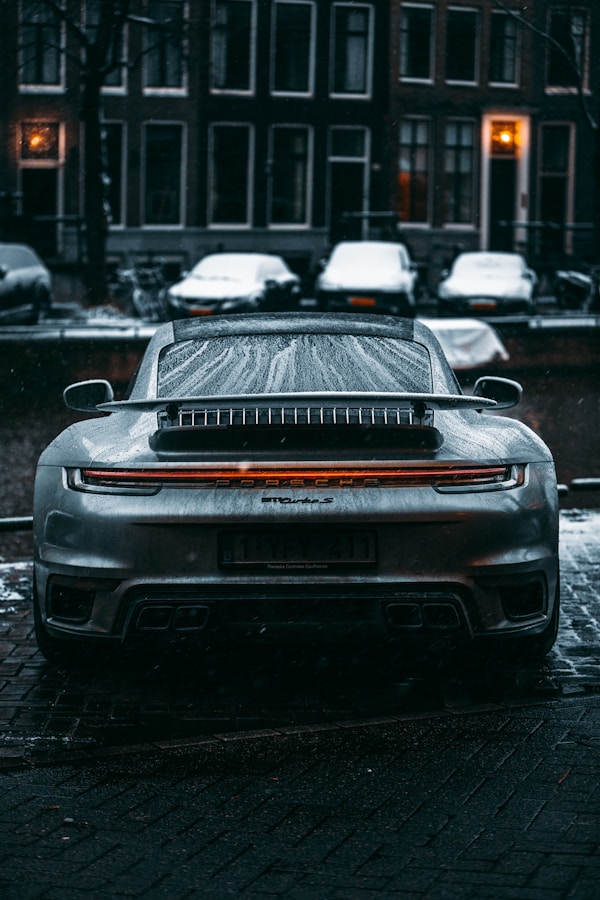 Porsche 911 Turbo S in Amsterdam