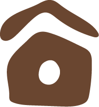 house icon brown