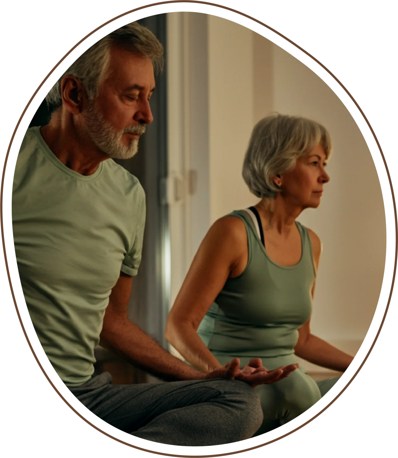 yoga class people