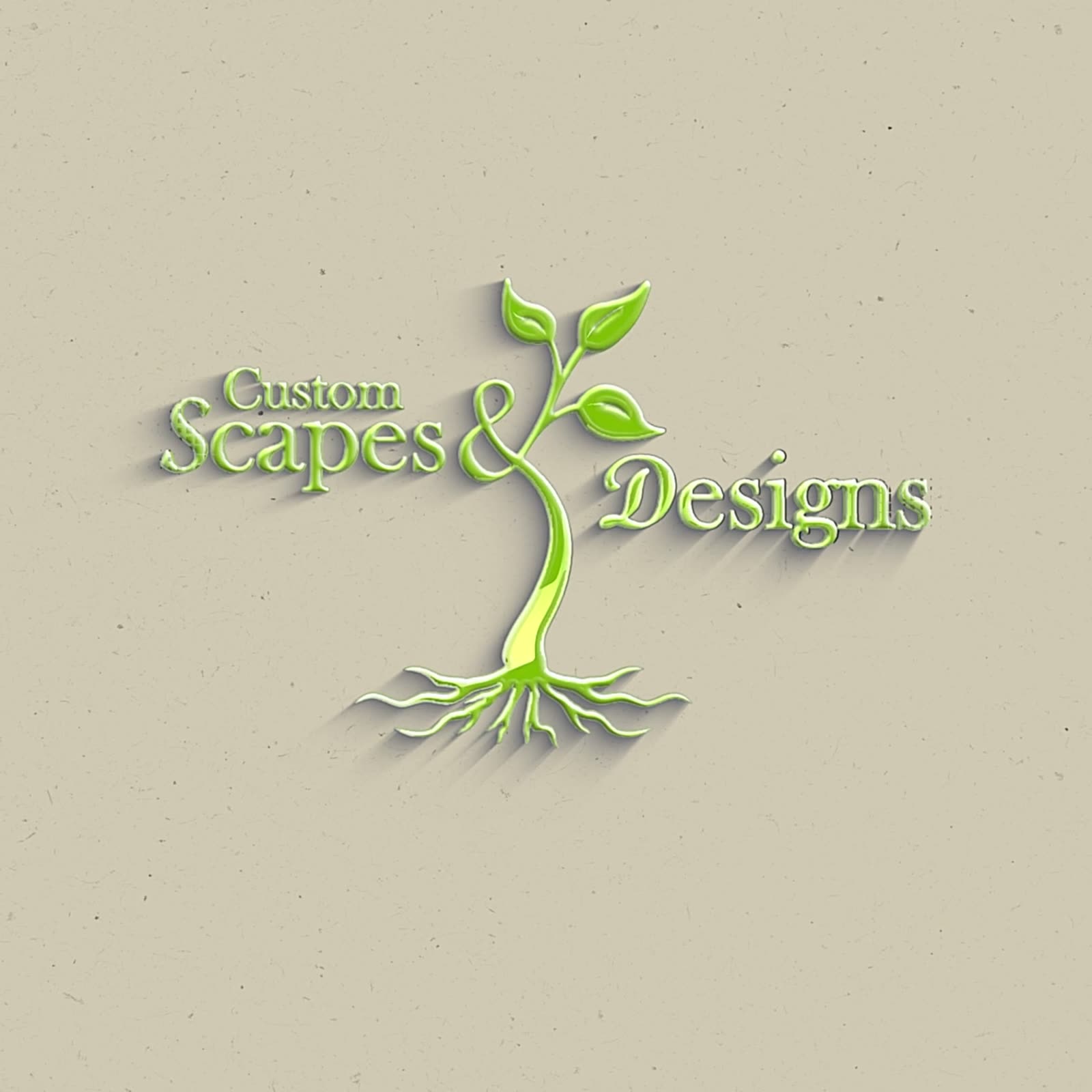 Custom Scapes & Designs logo