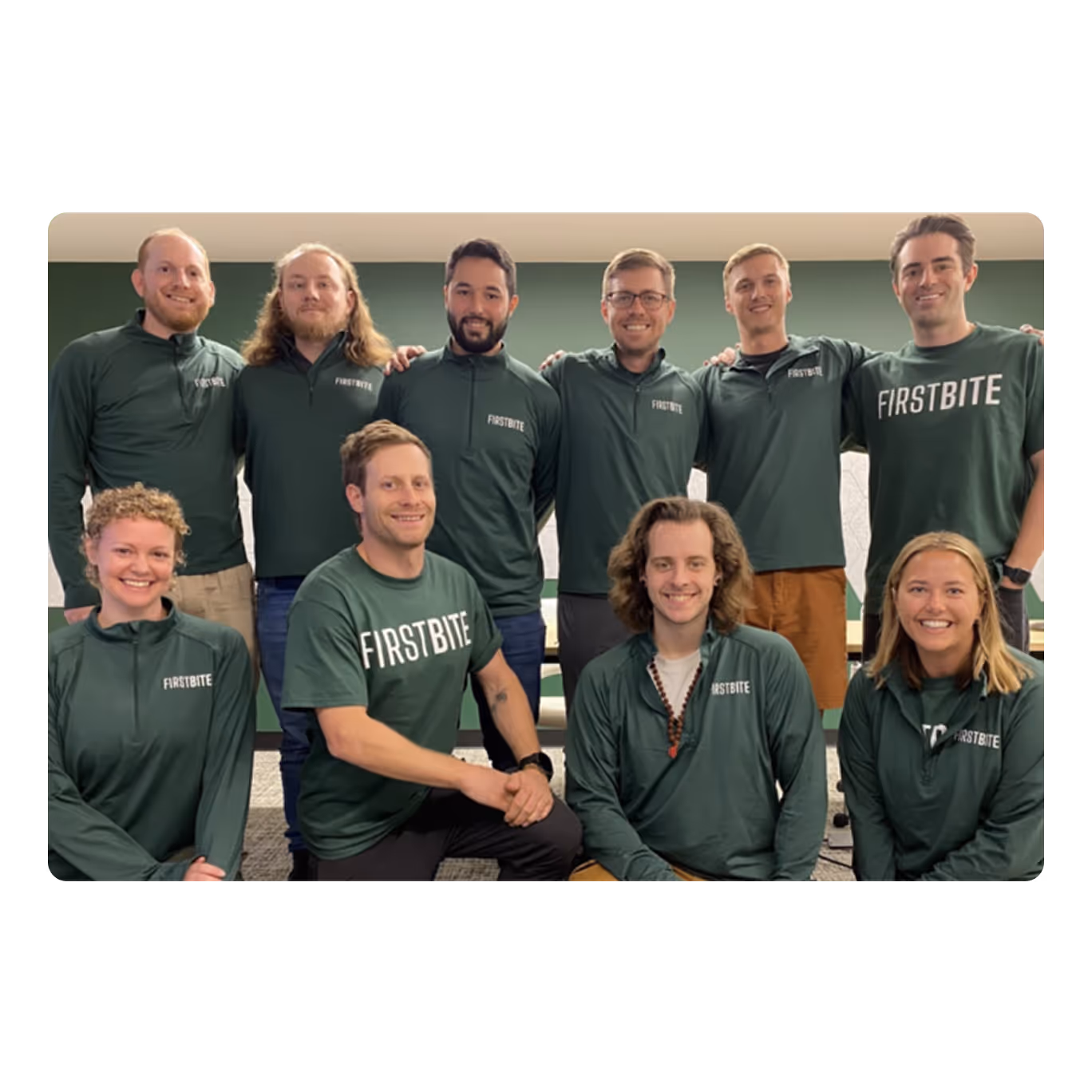 Photo of the First Bite team