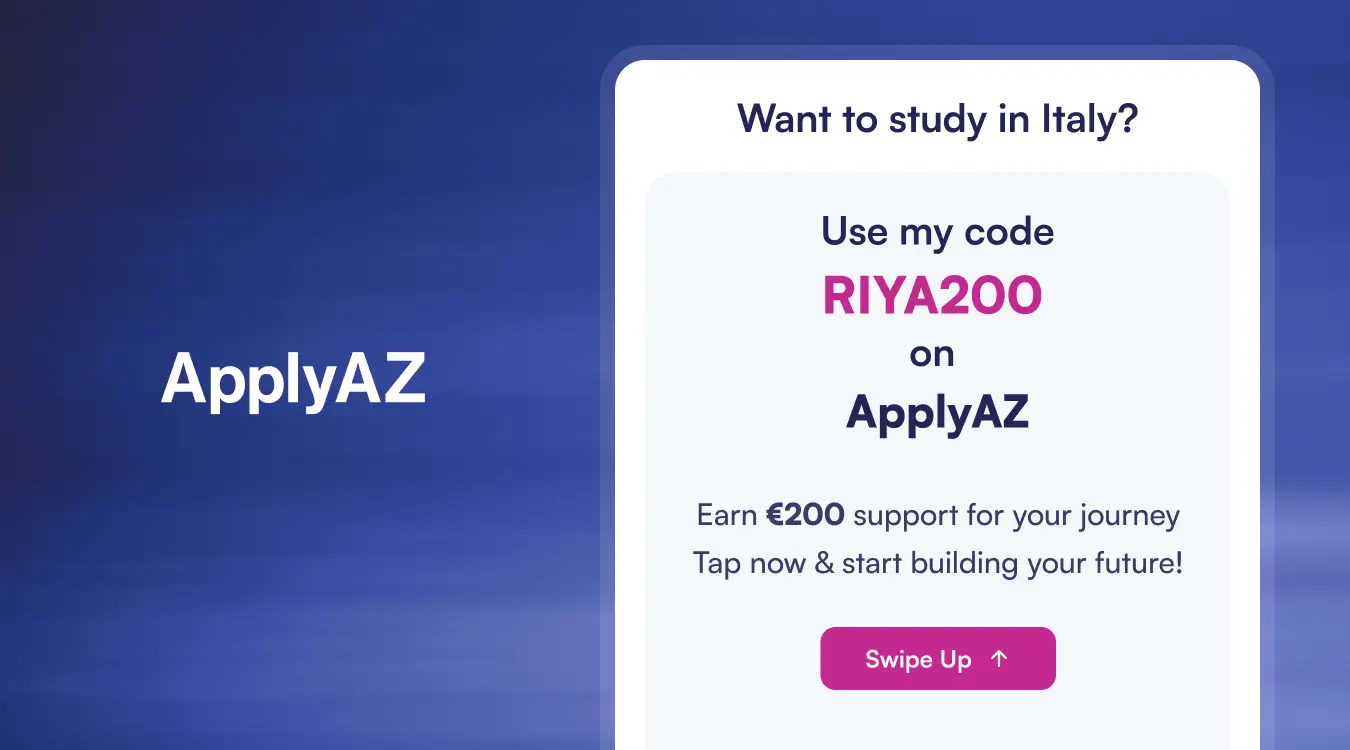 Shareable ApplyAZ referral link popup for Instagram or stories