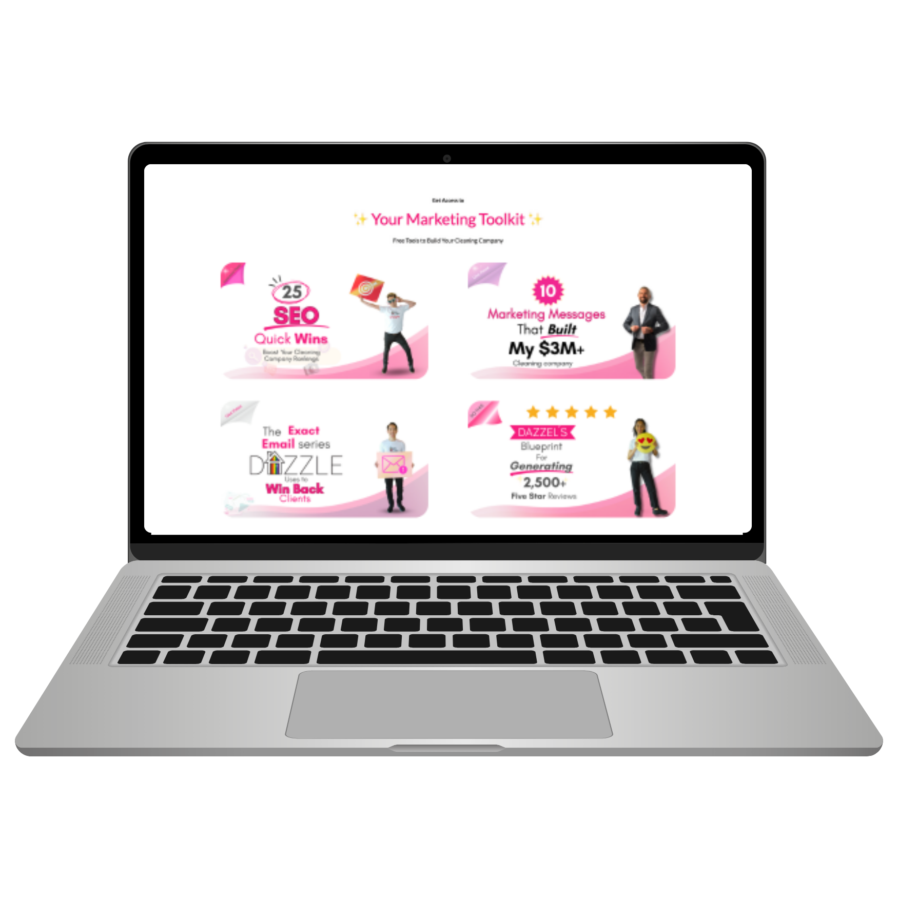 Free SEO marketing tools for cleaning businesses and maid services to increase online visibility