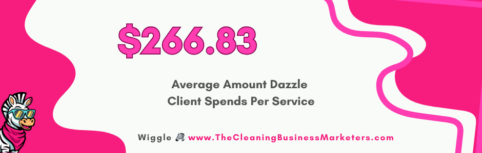 Marketing image for pricing information related to cleaning business services, created by The Cleaning Business Marketers. Features visually engaging layout with pricing tiers aimed at boosting SEO visibility and attracting potential clients.