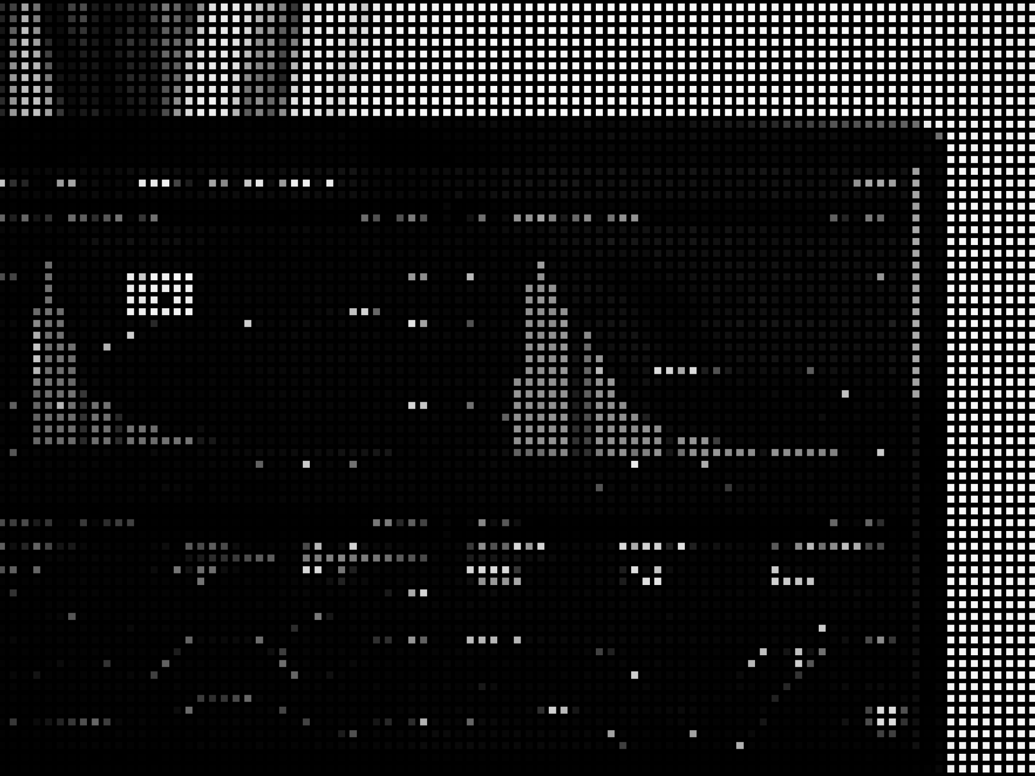 A grayscale, dithering image of a stock analysis dashboard on a computer monitor, representing the core principles of value investing and stock analysis.