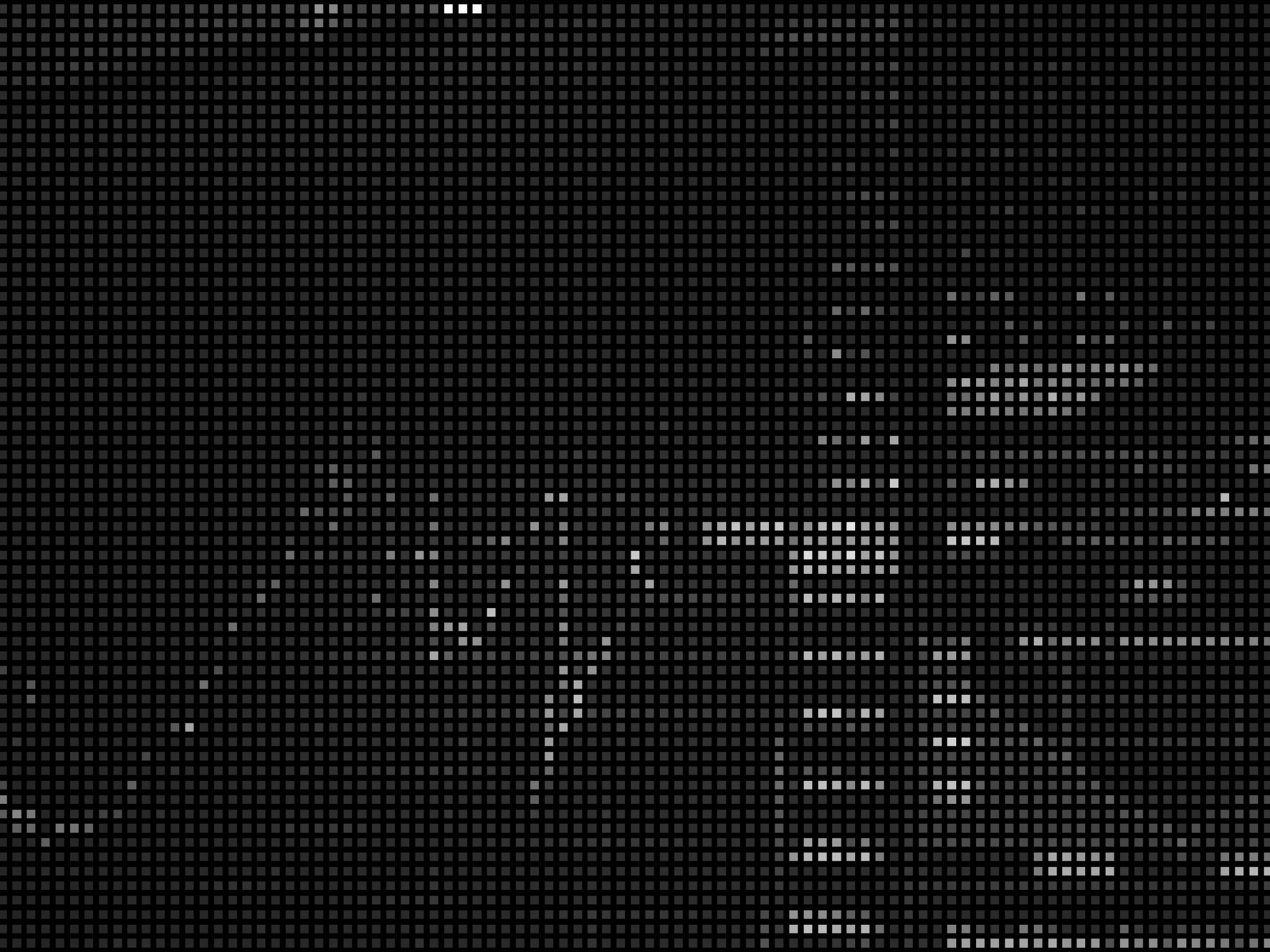 Grayscale, dithering image of a Safety Margin calculator dashboard