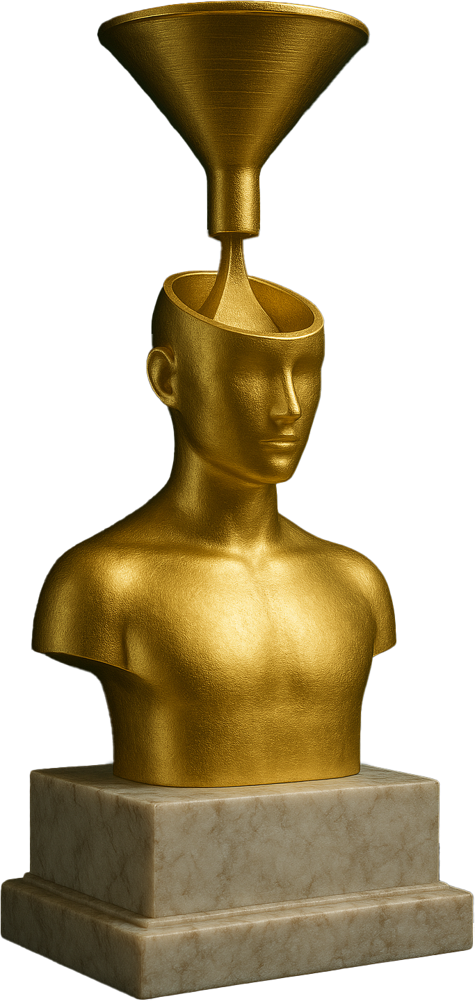 Funnel Skulptur