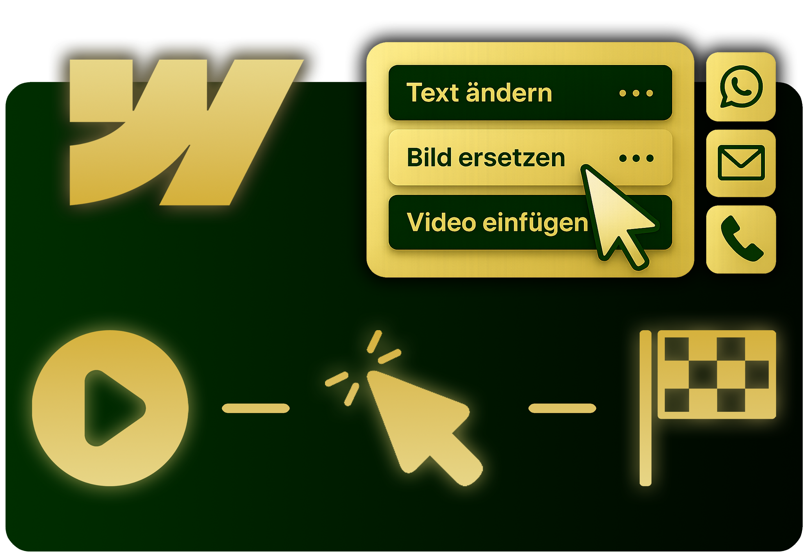 Webseiteninhalt anpassen
