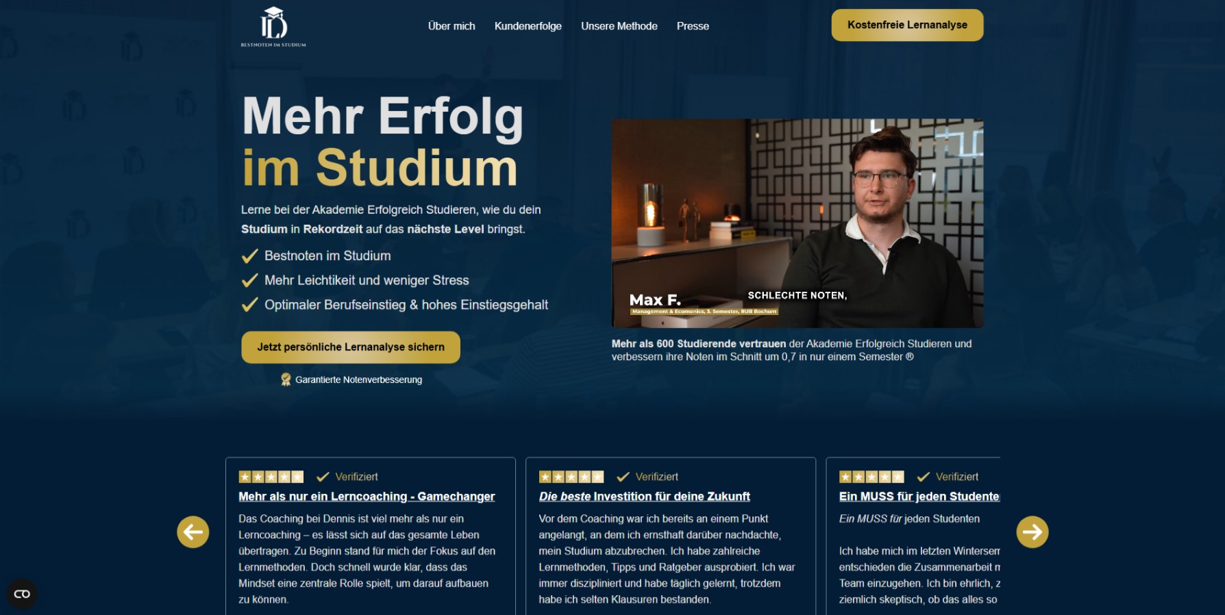 Akademie Erfolgreich Studieren | Made by Unmatched Media