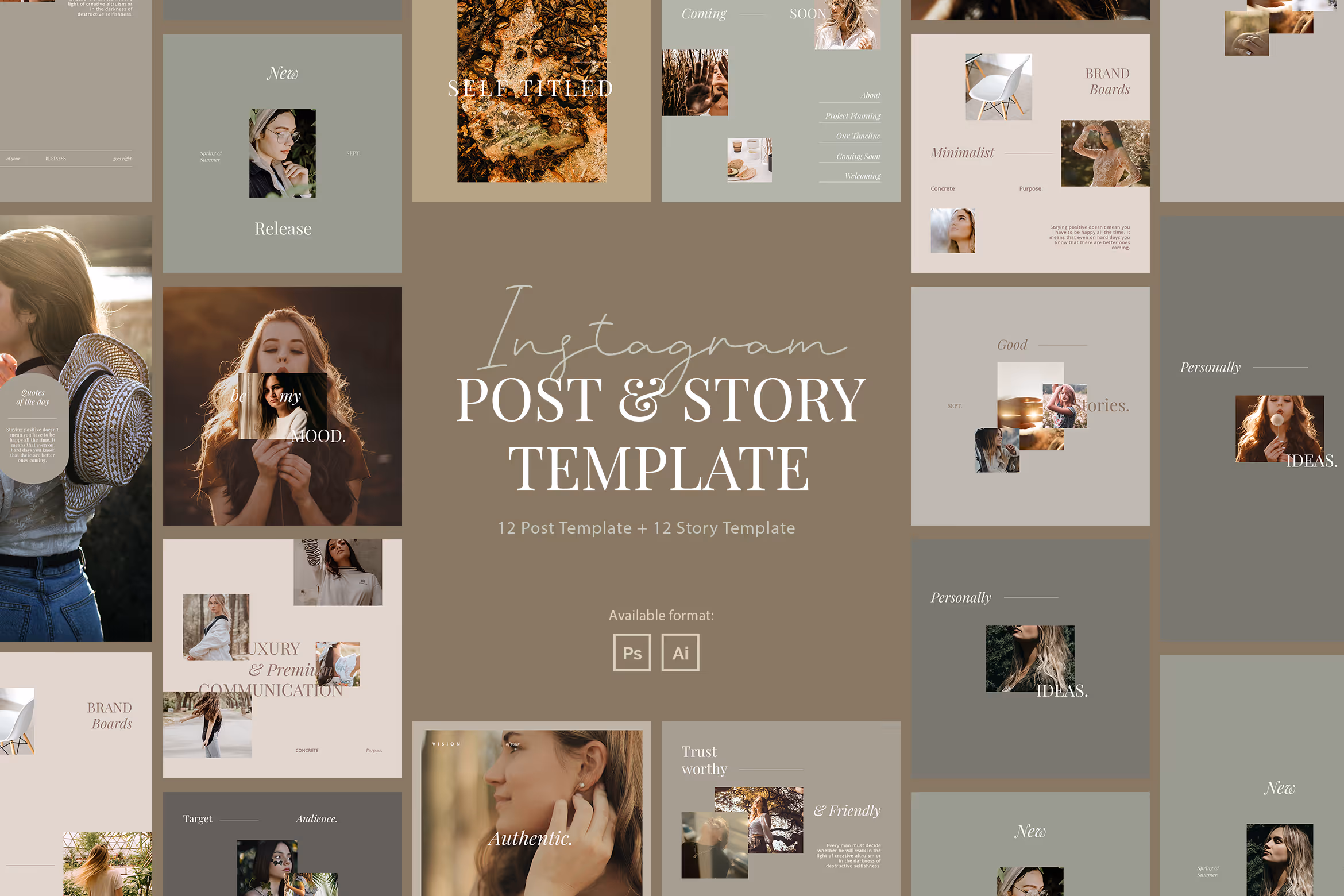 Minimalist Beauty Instagram Template