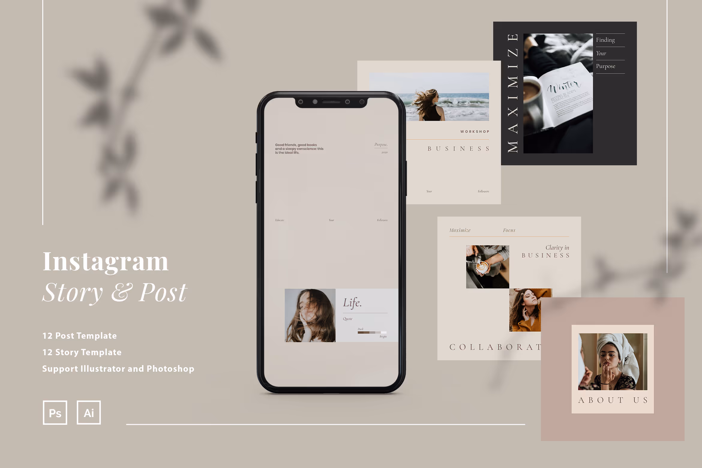 Minimalist Instagram for Creator