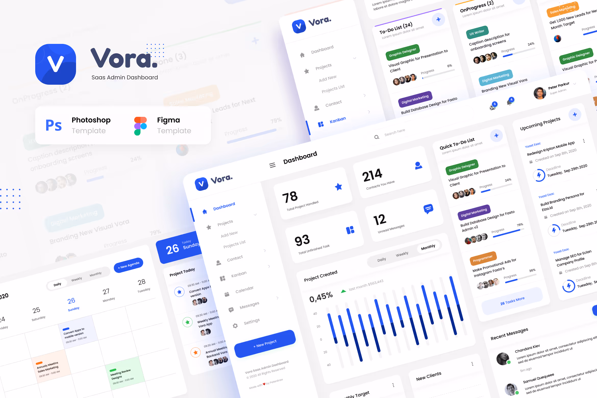 Vora Saas Admin Dashboard UI Design
