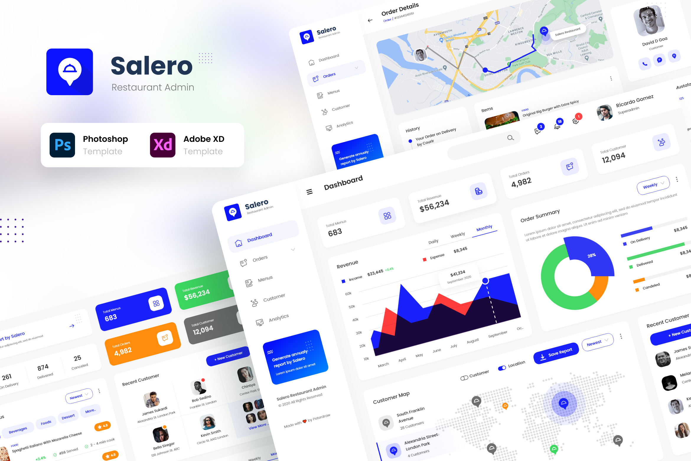 Salero – Restaurant Food Order Admin
