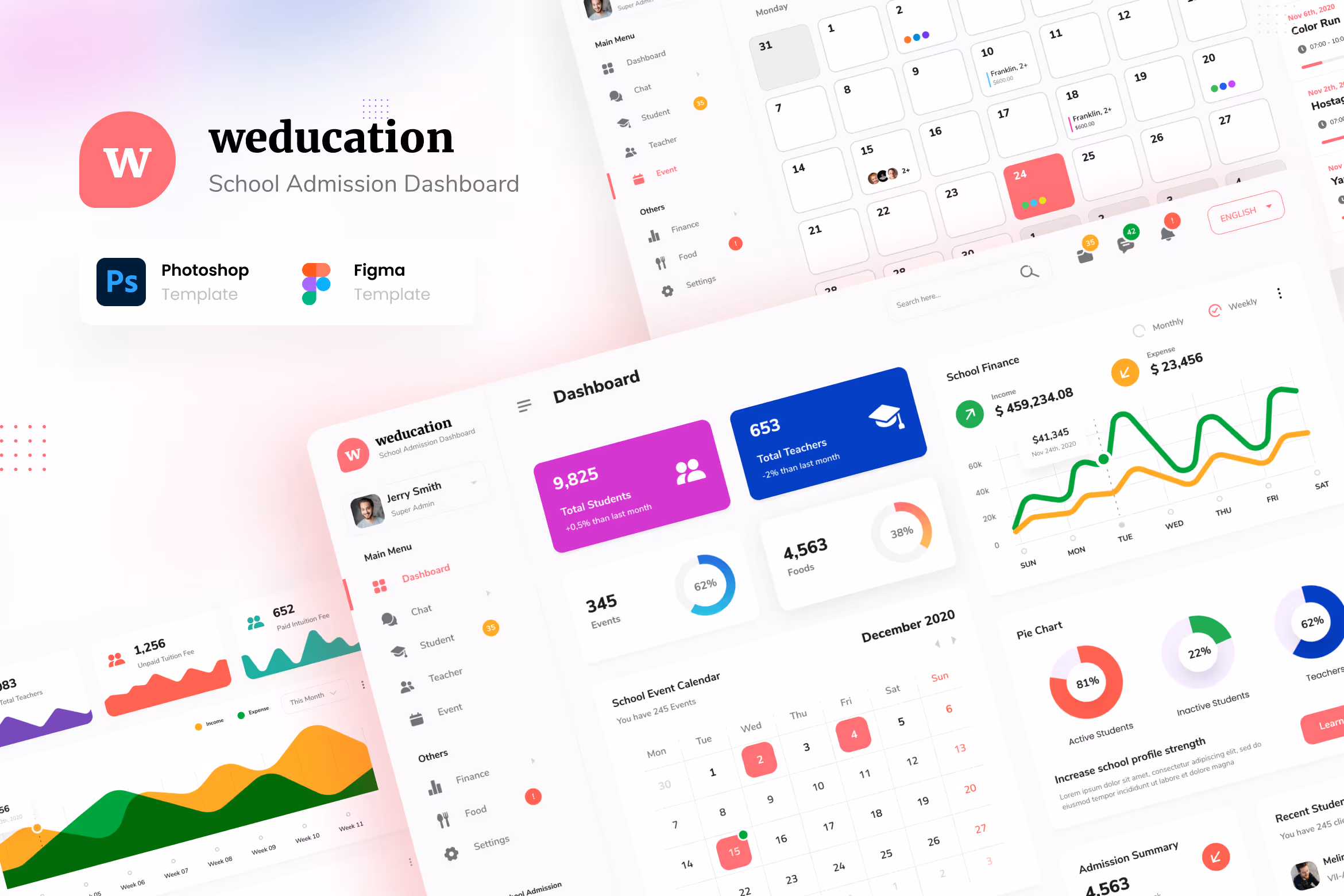 Weducation – School Admission Admin