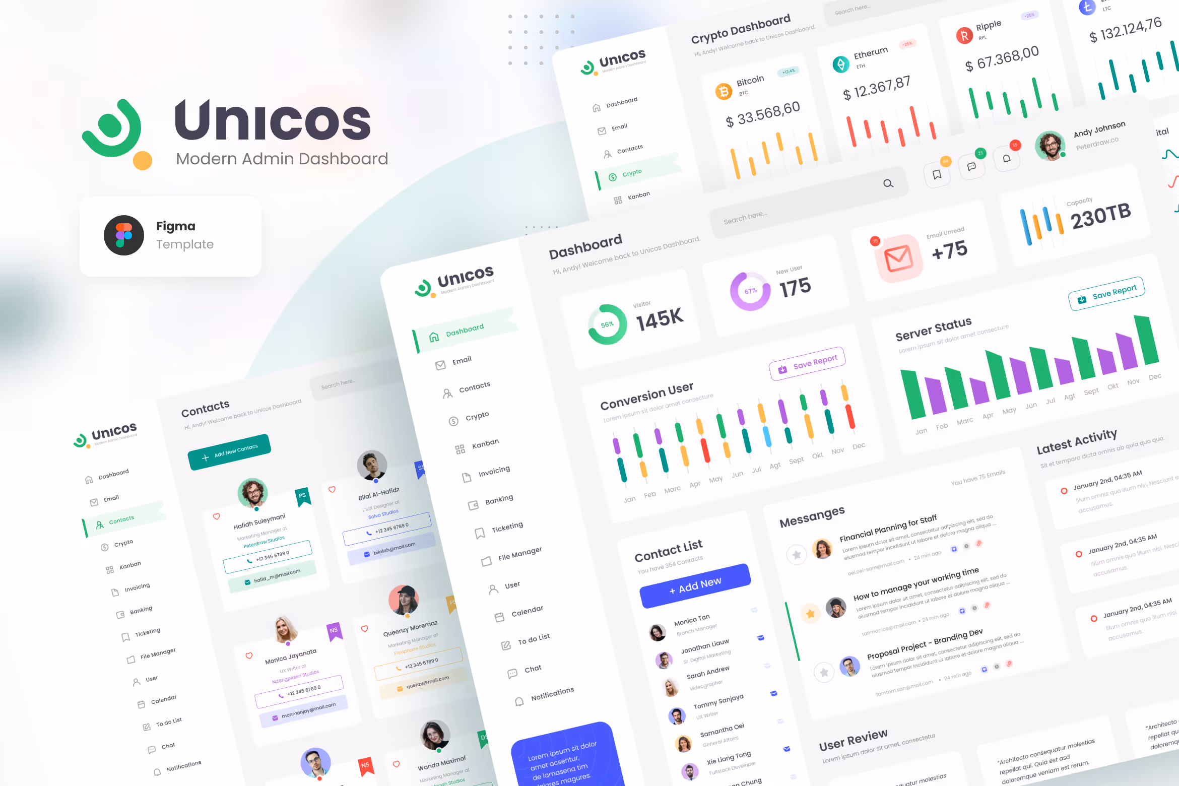 Unicos – Professional Modern Admin