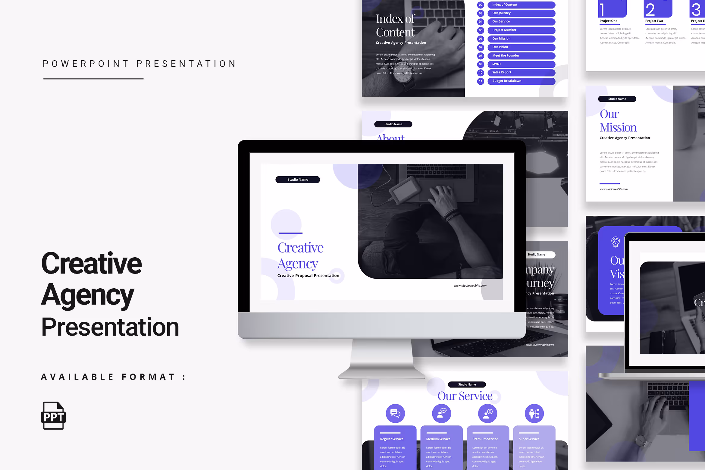Creative Agency Presentation Template