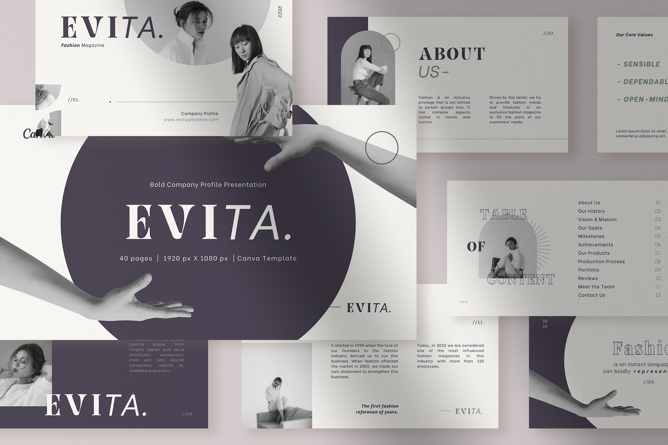 Evita – Fashion Magazine Company Profile