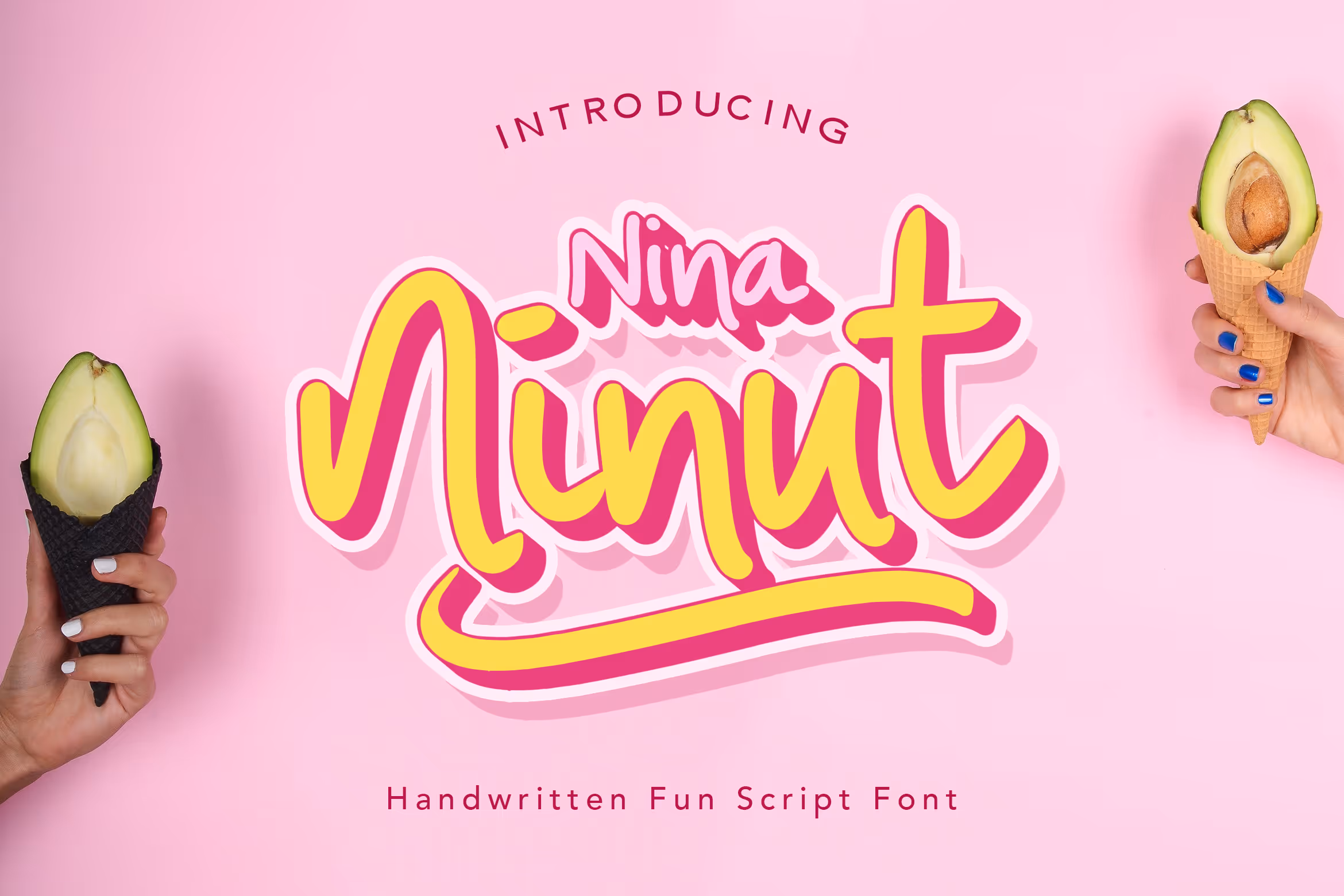 Nina Ninut – Fun Handwritten Font