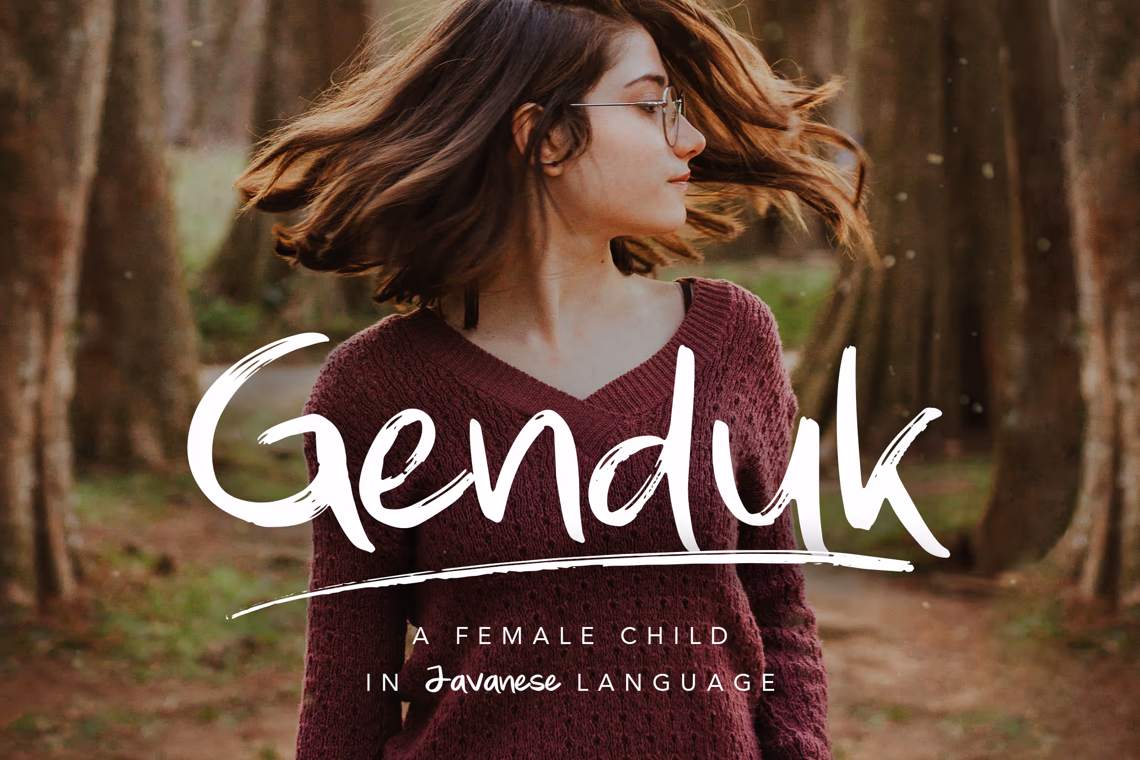 Gladyss Brushed Handwritten Font