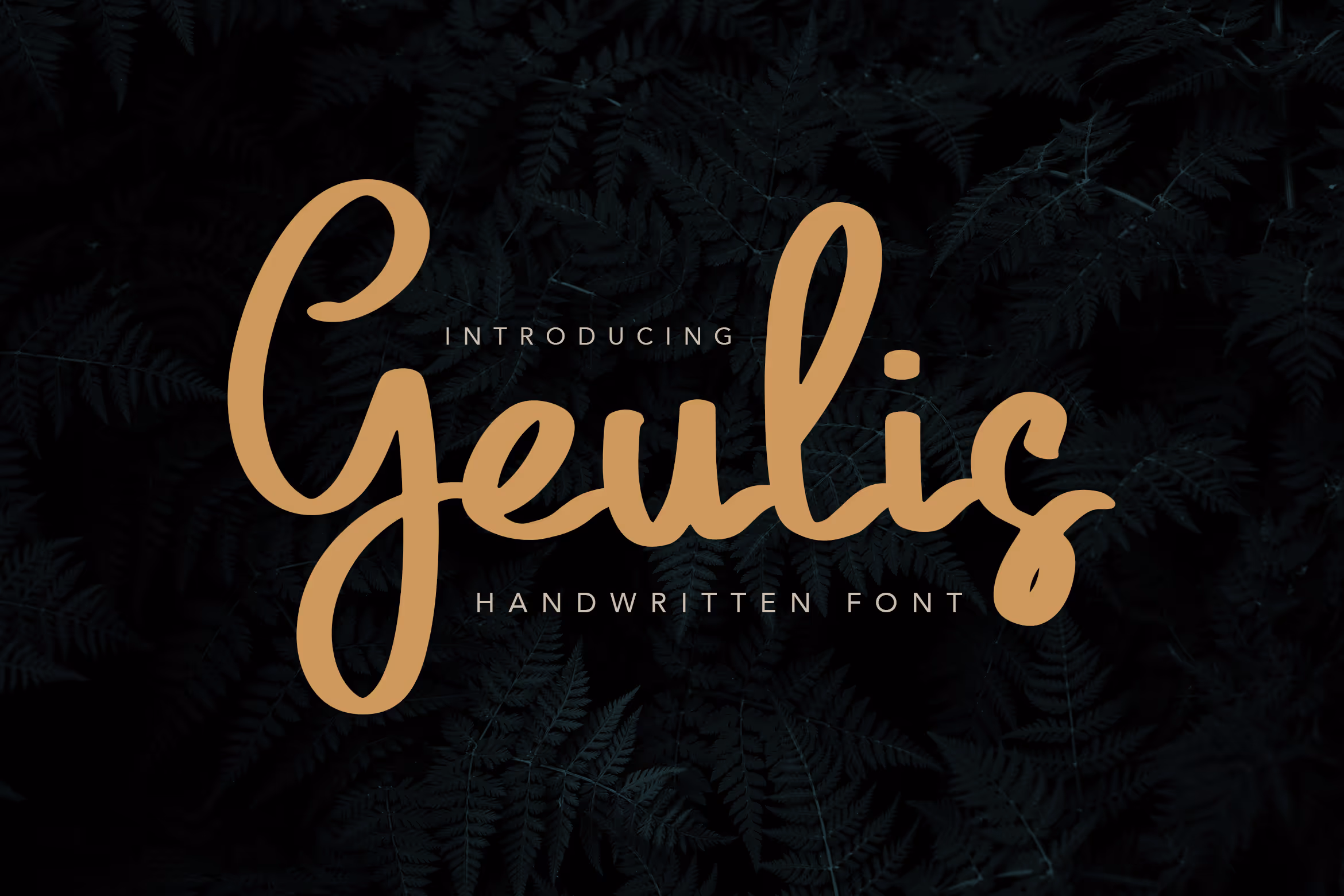 Geulis Stylish Font