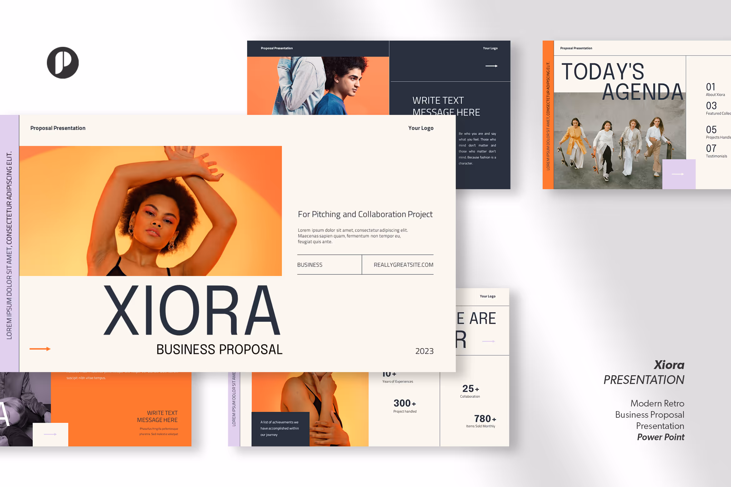 Xiora – Modern Retro Business Proposal 