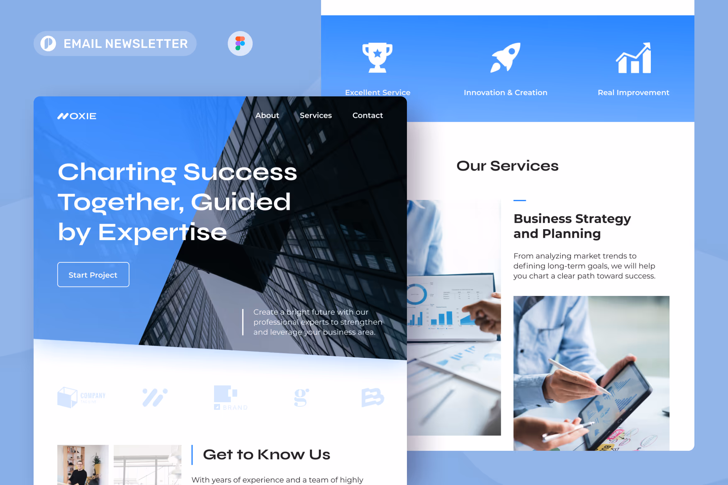 Noxie – Business Company Email Newsletter 