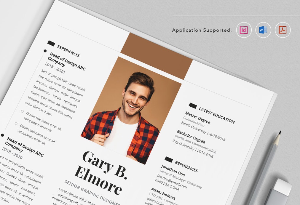 professional CV resume 27