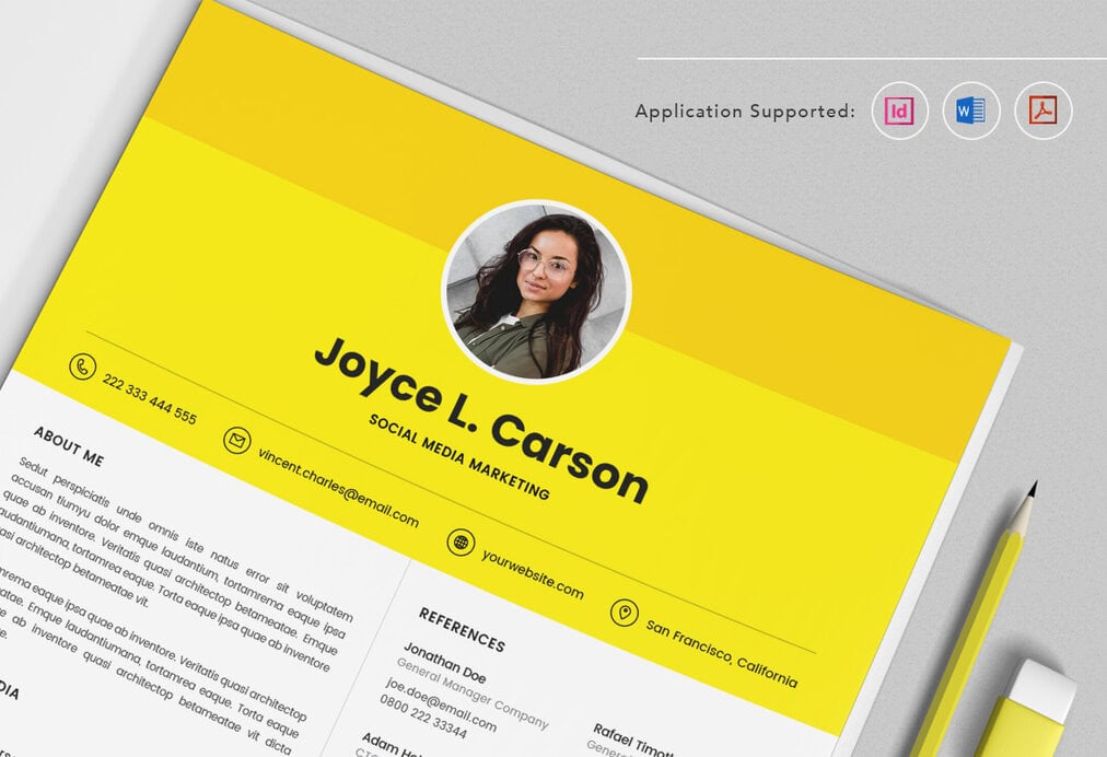 Professional CV Resume 15