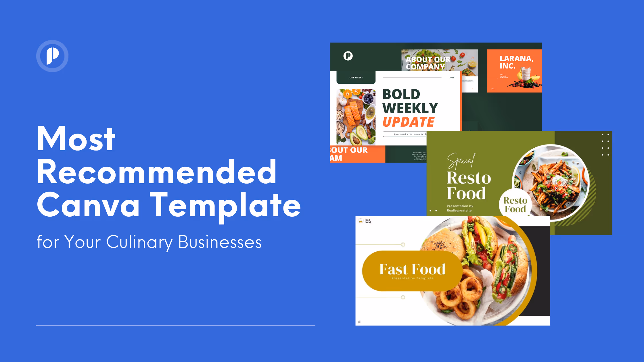 Most Recommended Canva Template for Your Culinary Businesses