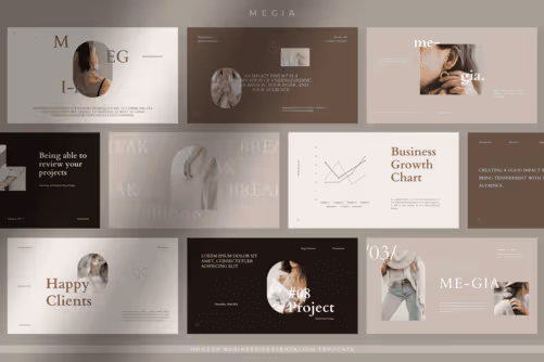 Megia Elegant Presentation Template