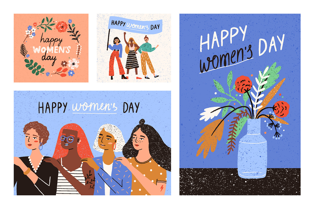 International Women's Day Greeting Card