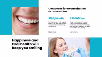 Dental Presentation for Business Purposes