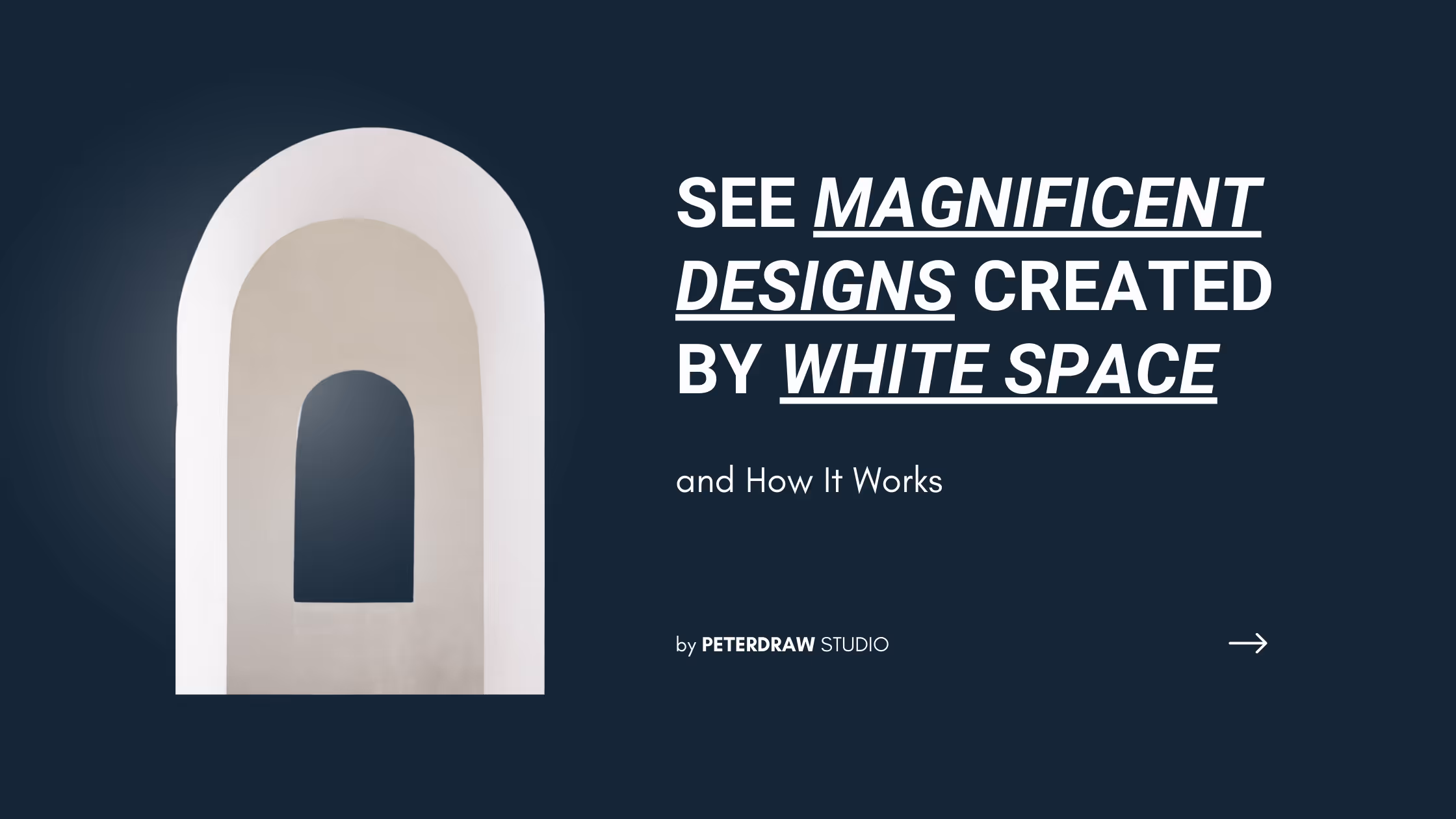 See Magnificent Designs Created by White Space, and How It Works