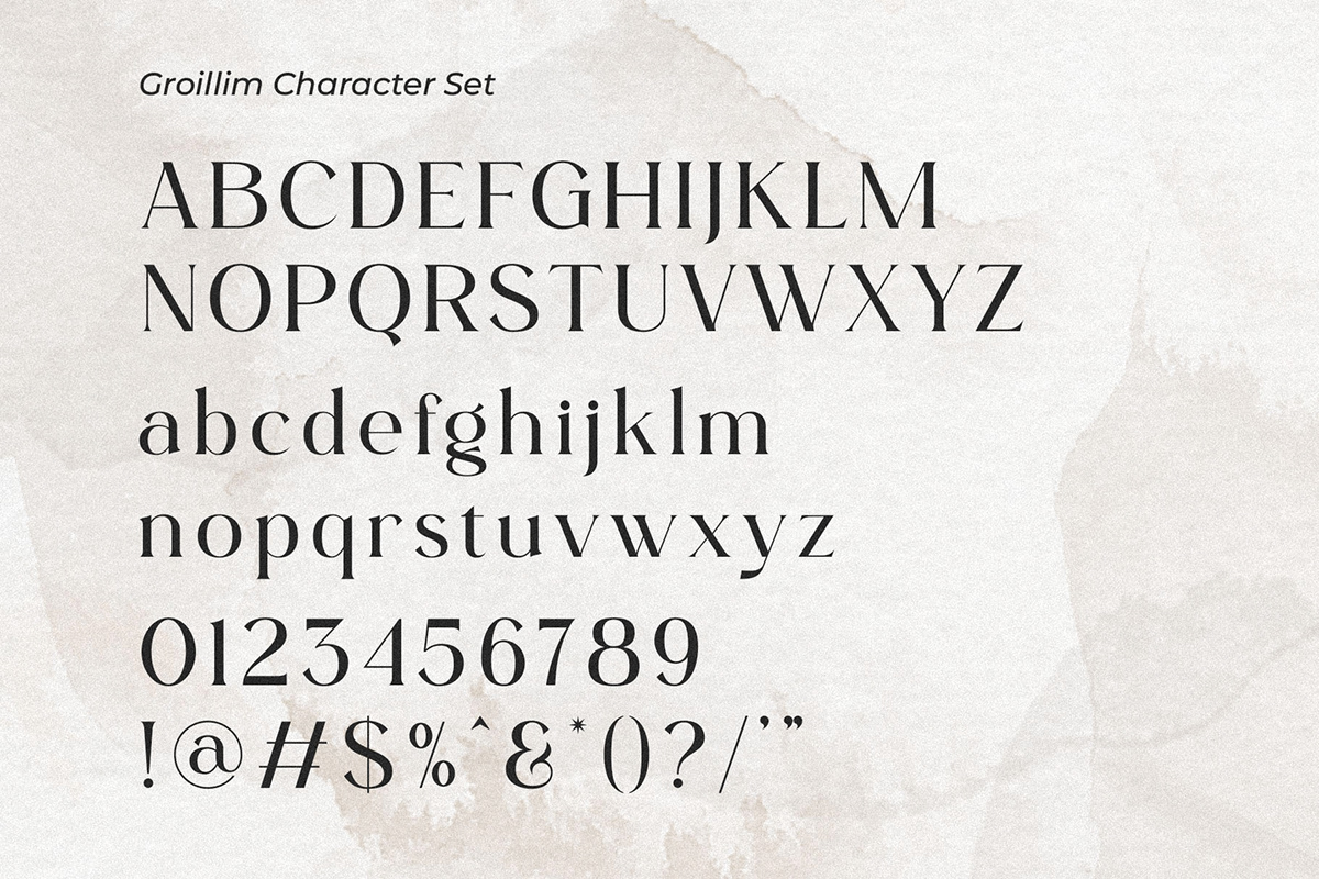 Bilderberg Beauty Serif Font