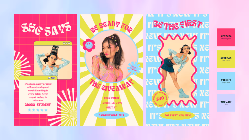 Color Chosen for Youthful Design Style