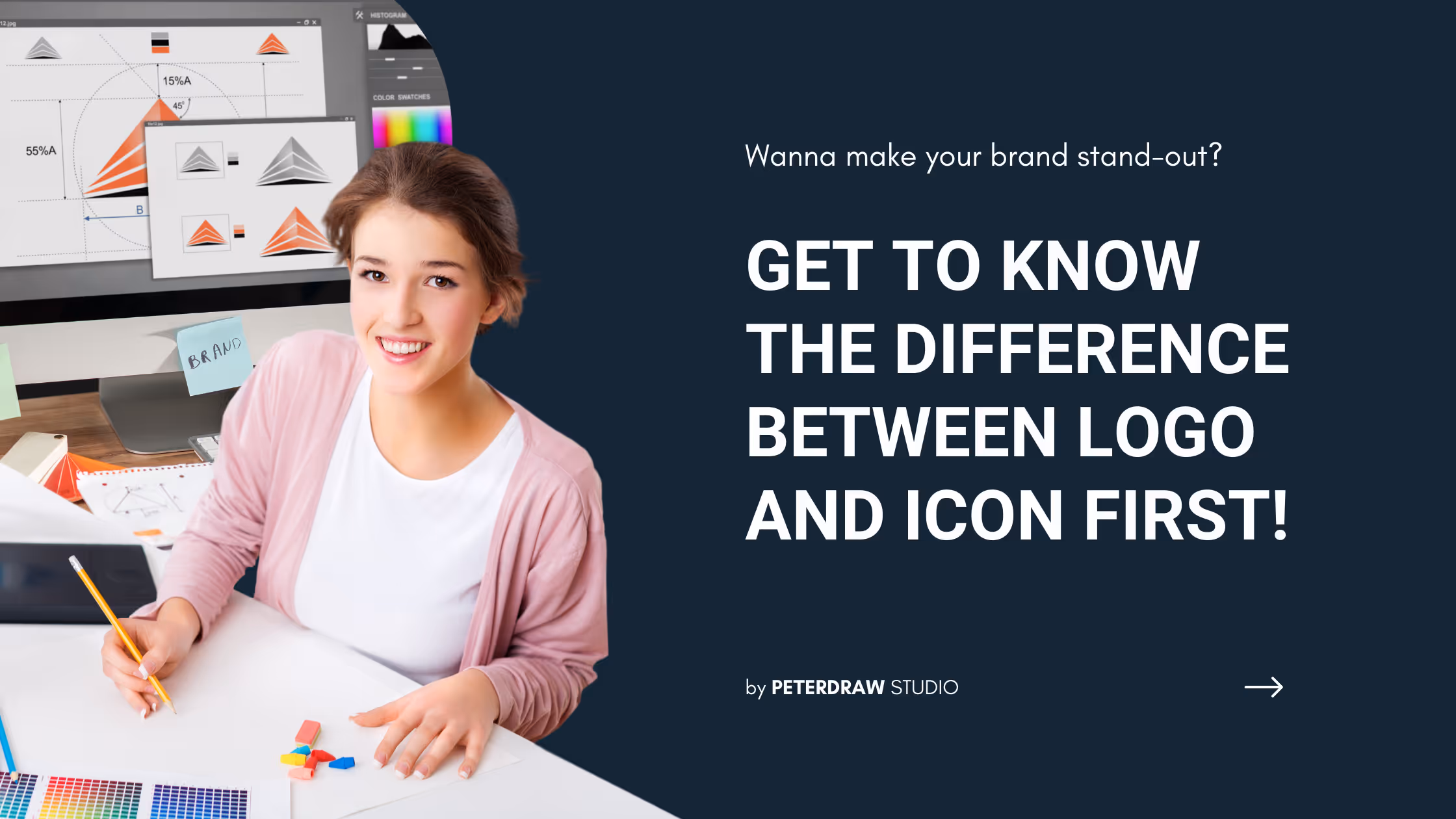 Wanna Make Your Brand Stand-Out? Get to Know the Difference Between Logo and Icon First!