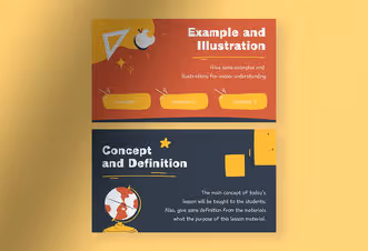 Warm Bright Playful Science Lesson Presentation Canva