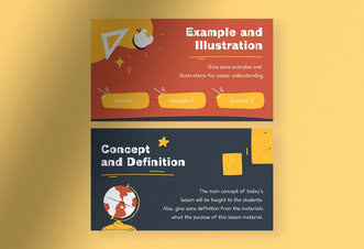 Warm Bright Playful Science Lesson Presentation Canva