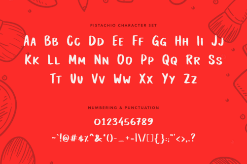 Pistachio Handbrushed Font
