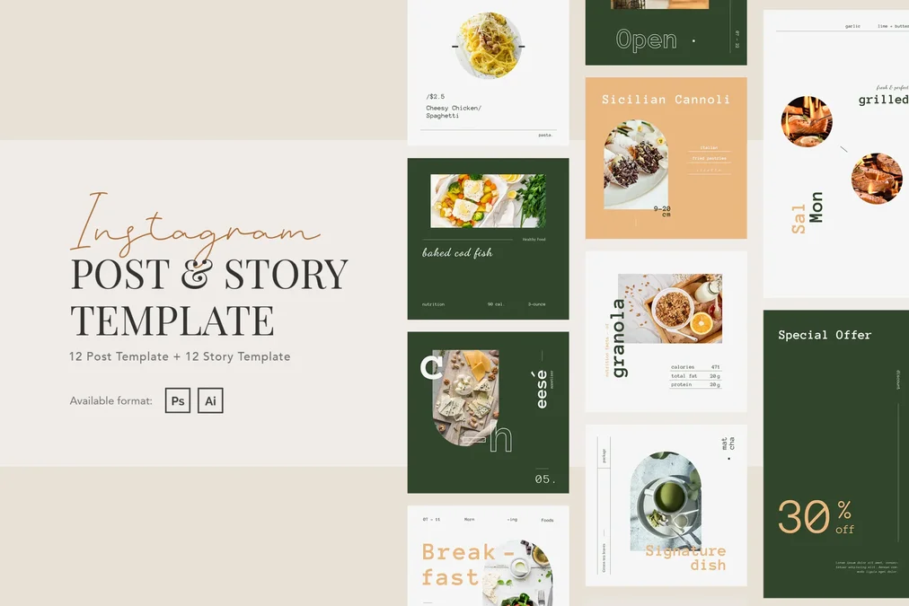Elegant Restaurant Instagram