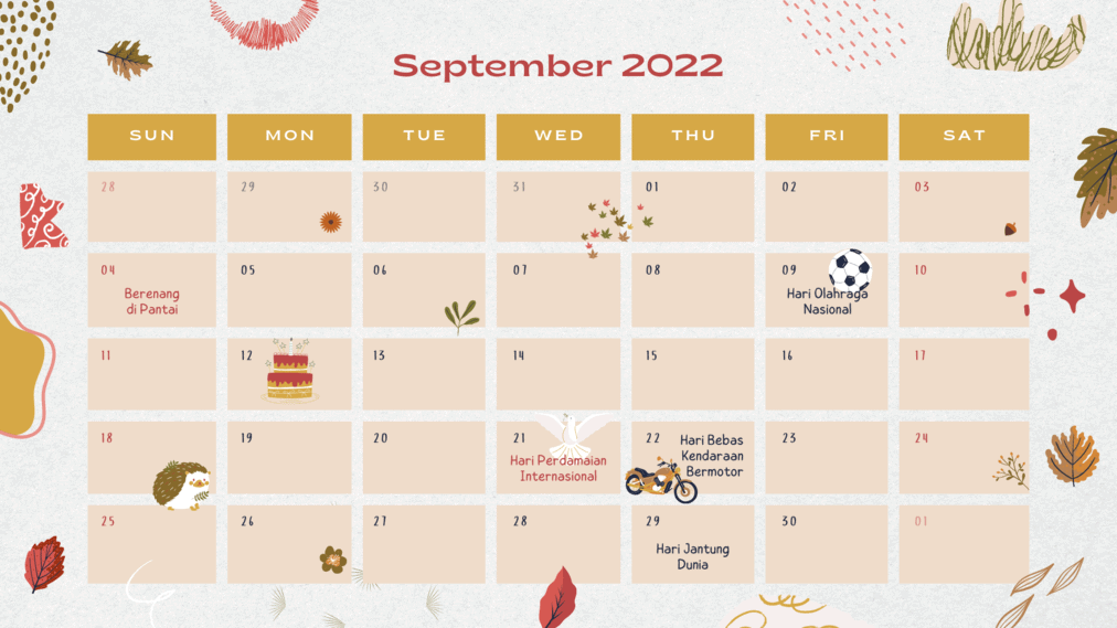 Monthly Planner Template