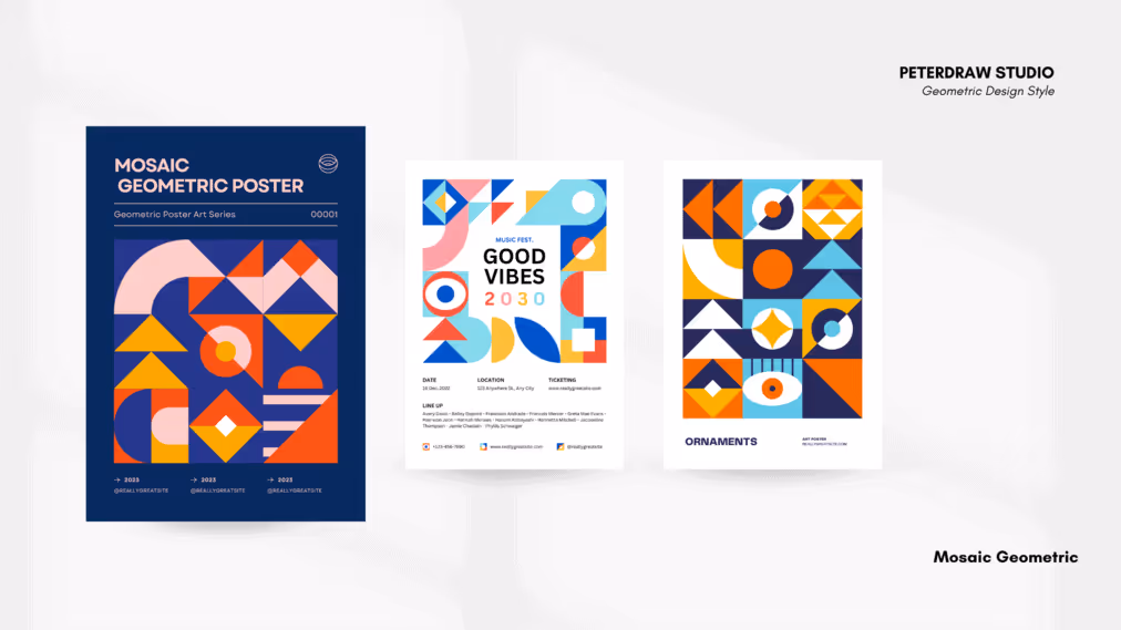 Mosaic Geometric Design