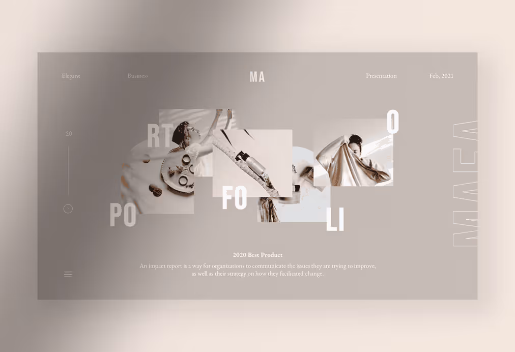 Maea, a Simple Elegant Business Presentation PPTX
