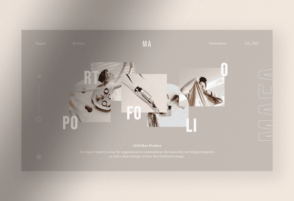 Maea, a Simple Elegant Business Presentation PPTX