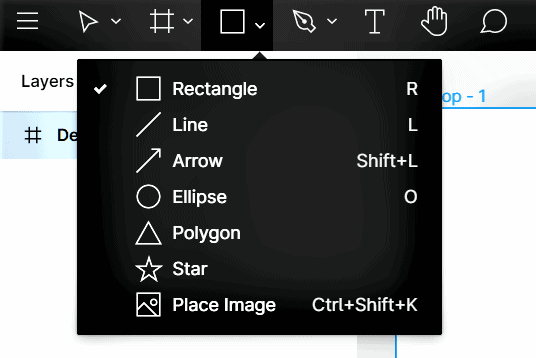 Shape Tool