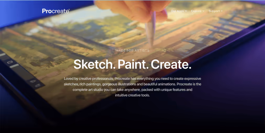 Procreate for iPad and iOS users