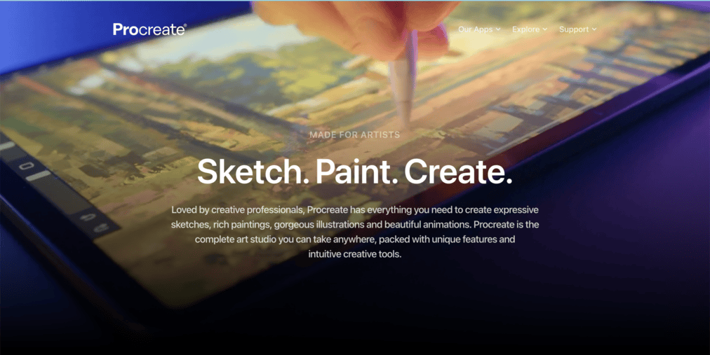 Procreate for iPad and iOS users