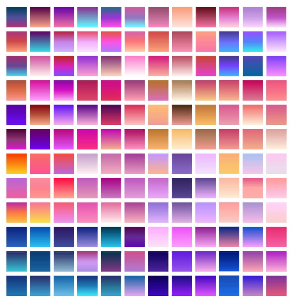 Gradient Design Trend at A Glance
