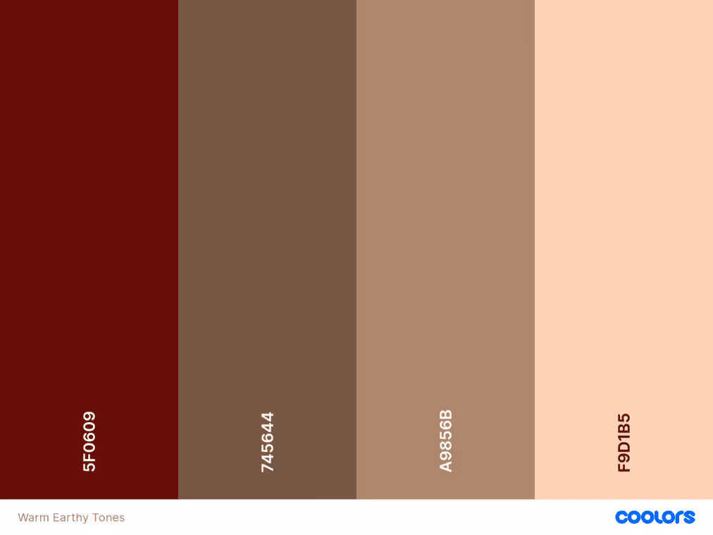 Warm Earthy Tones